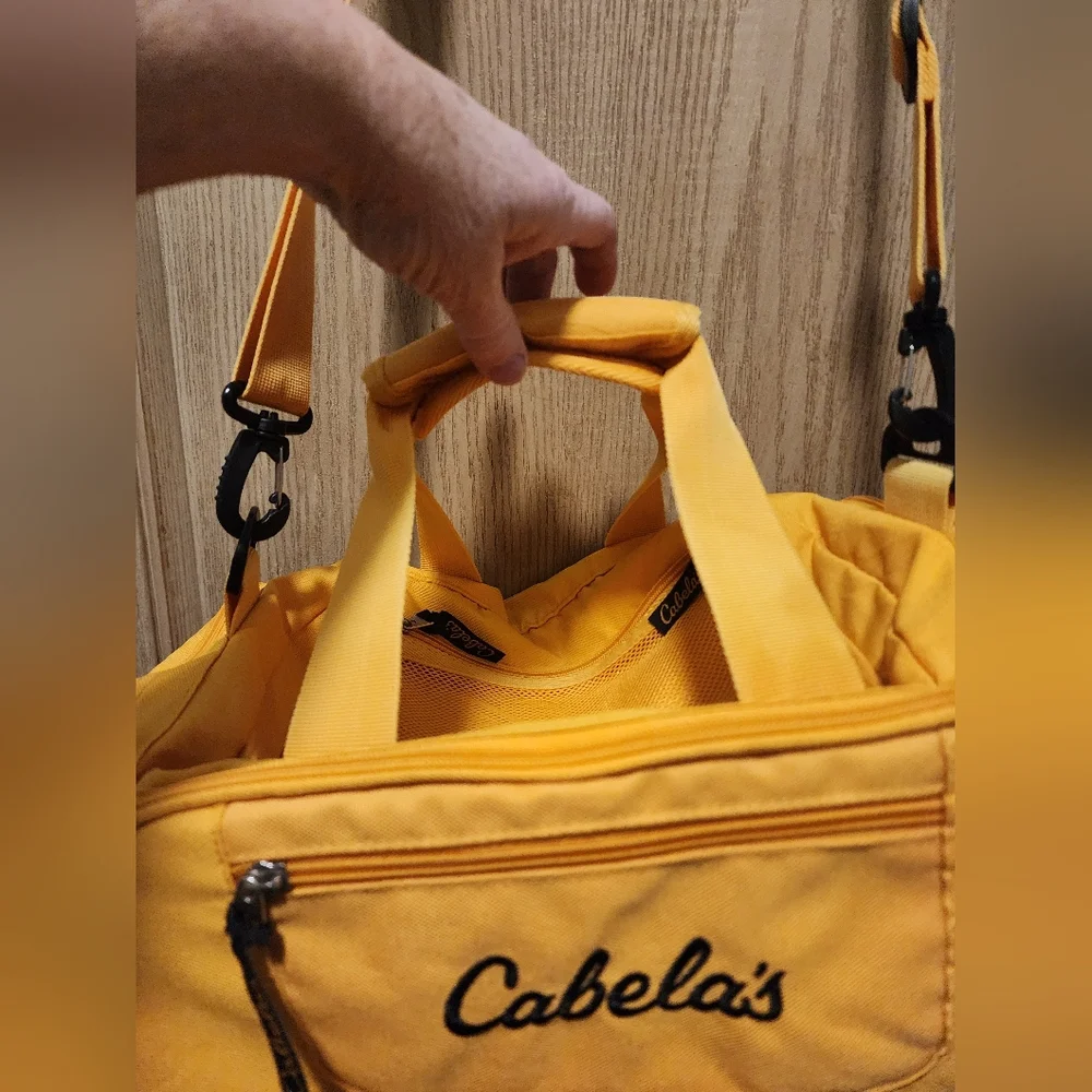 COPY - Cabela's Yellow Duffel Bag